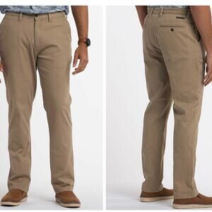 Civil Society Nielsen Chino Pants 29x30 Mens Khaki Mid Rise Straight Leg Tan New